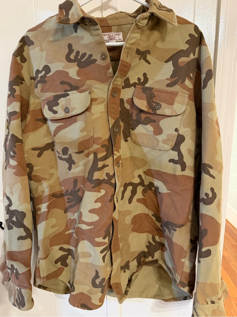 Men's Field Jacket - Camouflage Brown/Green